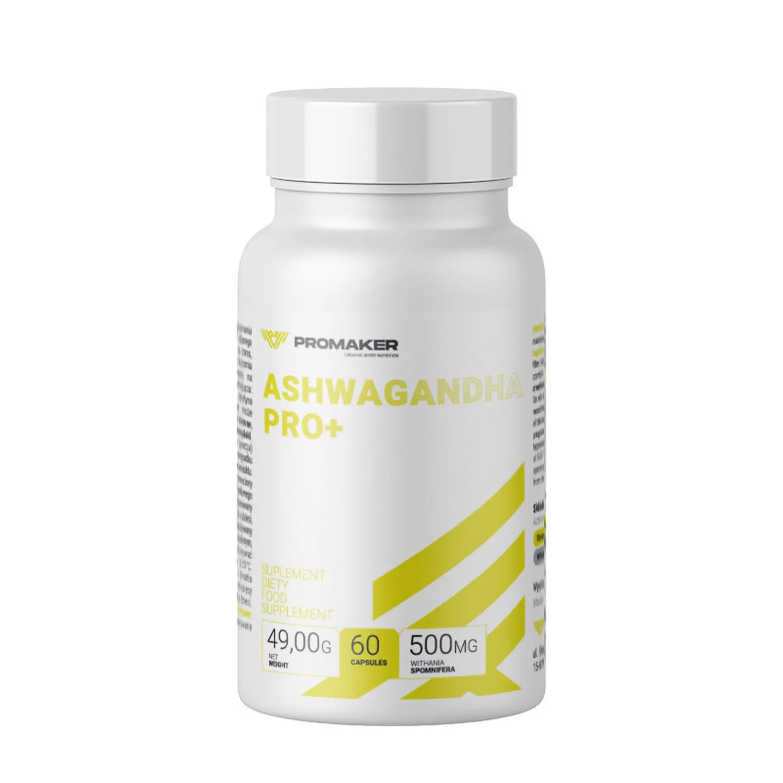 Promaker Ashwagandha PRO+ 60caps